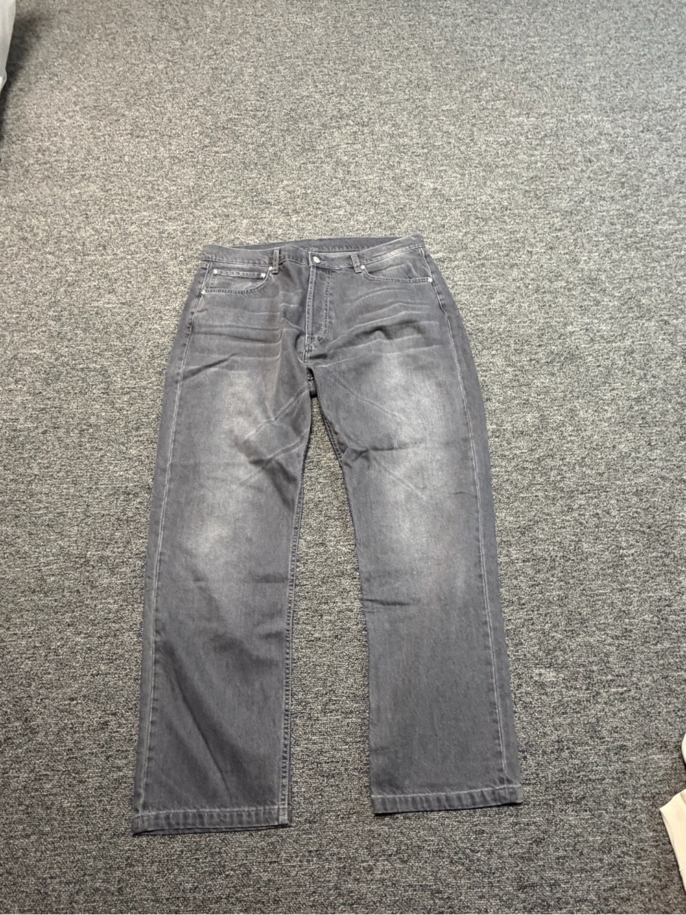 Djerf Avenue Women's Boyfriend Jeans in Washed Gray